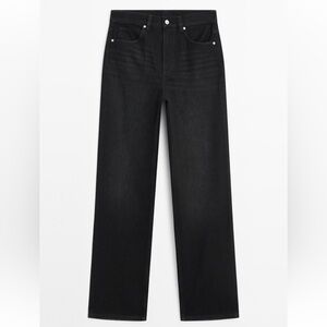 High Waist Wide Leg Full Length Jeans